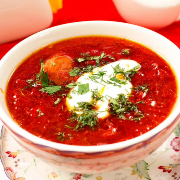 Borscht with Mantuu